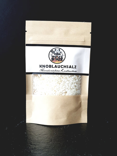 Knoblauch-Meersalz